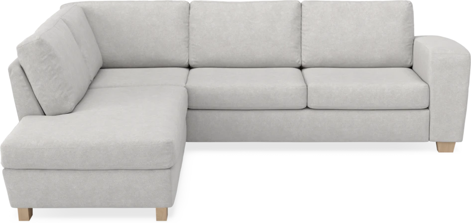Friday - 2,5-sits soffa med divan vänster - Grå