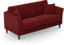 Eden - 2,5-sits soffa - Röd