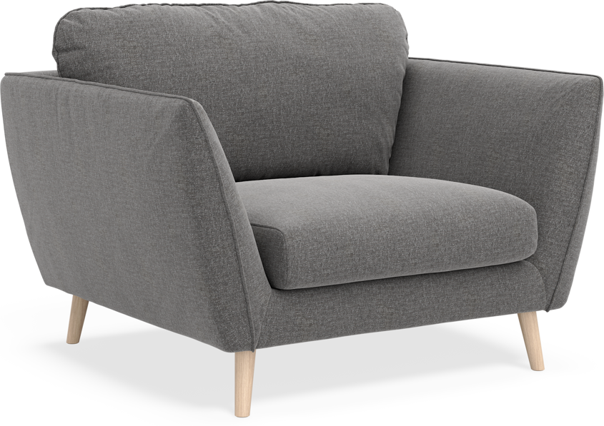 Madison Lux - Fåtölj, 70 cm - Grå