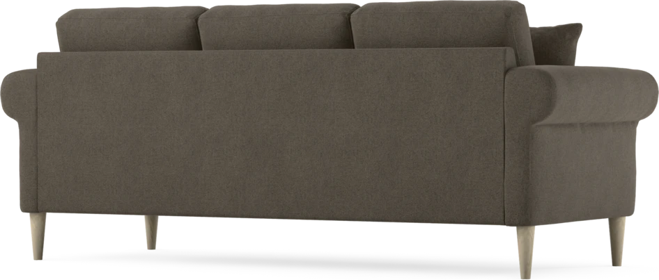 Eden - 3-sits soffa - Brun