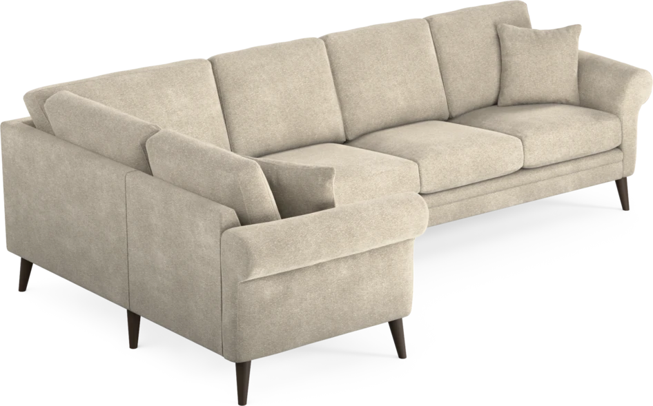 Eden - Hörnsoffa, 1+3-sits - Beige