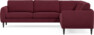Bridge - Hörnsoffa, 3+2-sits - Röd