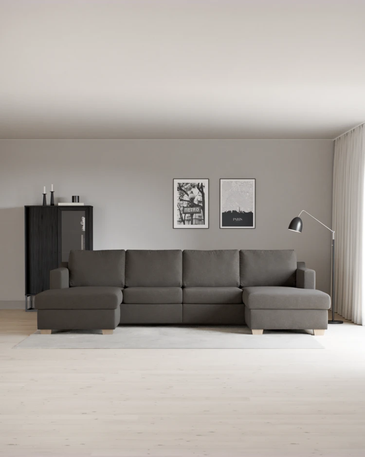 Friday - 2-sits soffa med två schäslonger - inspiration