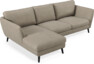 Madison Lux - 2-sits soffa med schäslong vänster - Beige