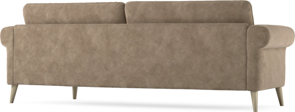 Bridge - 3-sits soffa svängd - Beige