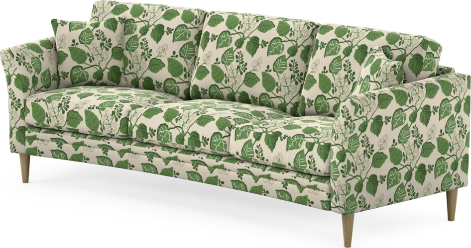 Eden - 3-sits soffa svängd - Flerfärgad