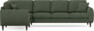 Eden - Hörnsoffa, 1+3-sits - Grön