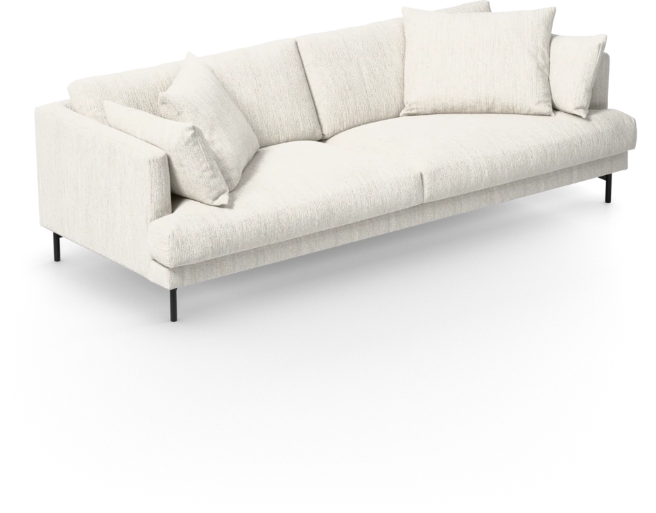 Harper - 4-sits soffa - Vit
