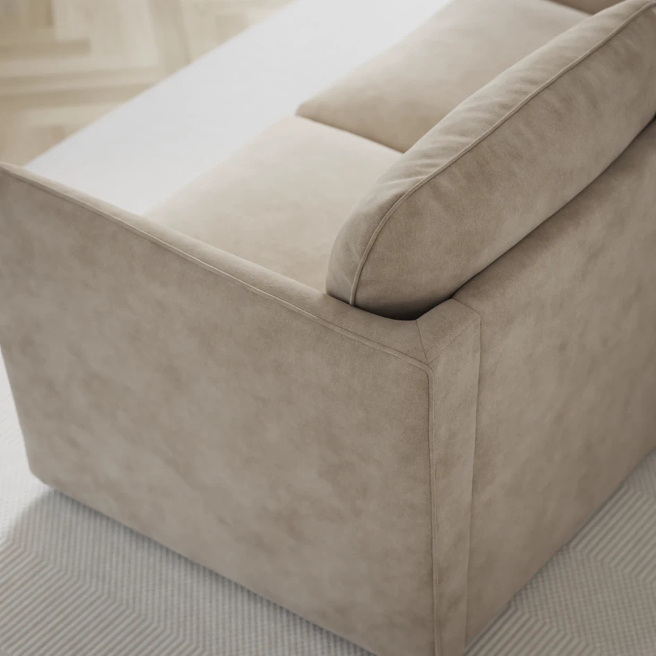 Öland - Fotpall - Beige