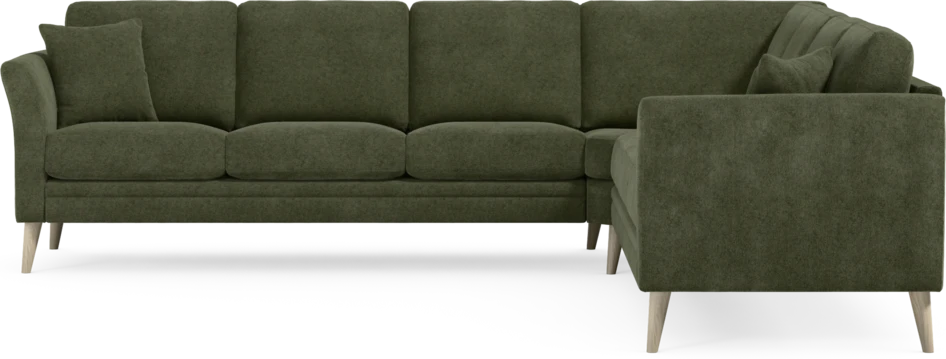 Eden - Hörnsoffa, 3+3-sits - Grön