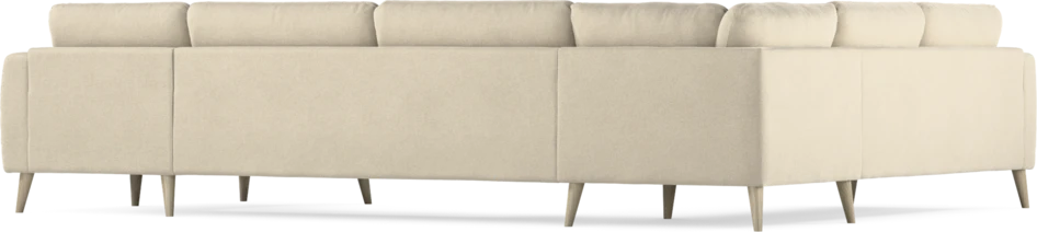 Bridge - Hörnsoffa, 2+3-sits med schäslong höger - Beige