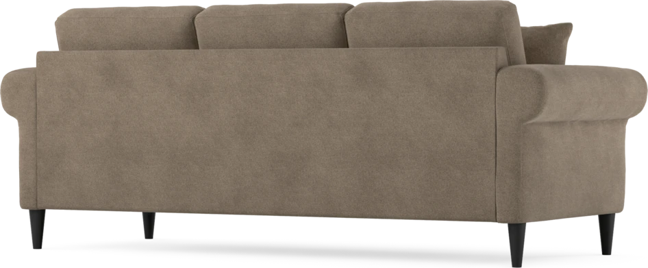 Eden - 3-sits soffa - Brun