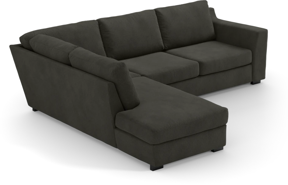 Friday - 2,5-sits soffa med divan vänster - Grå