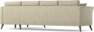 Eden - 3-sits soffa med schäslong - Beige