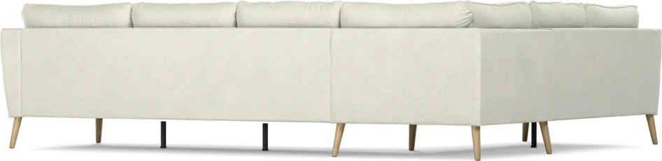 County - Hörnsoffa, 2+3-sits - Vit