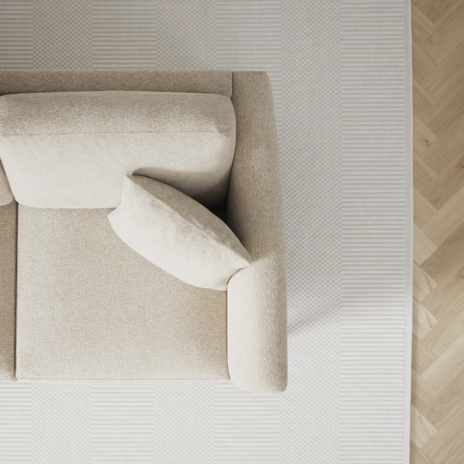 Eden - Hörnsoffa, 1+3-sits - Beige