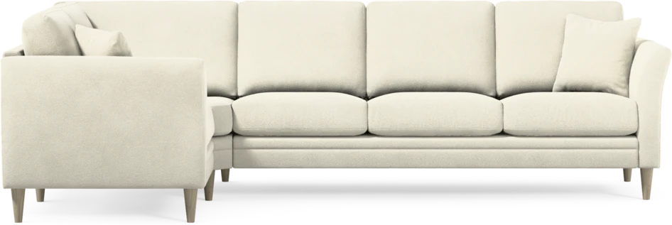 Eden - Hörnsoffa, 1+3-sits - Vit