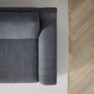 Friday - 2,5-sits soffa med divan vänster - Blå