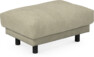 Cherrie - Fotpall 110, fast klädsel - Beige