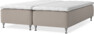 Delux Dream - Ramsäng, dubbelsäng med bäddmadrass - Beige