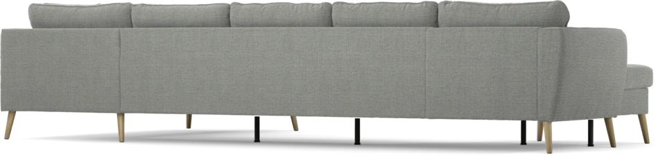 County - 4-sits soffa med schäslong vänster och divan höger - Grå