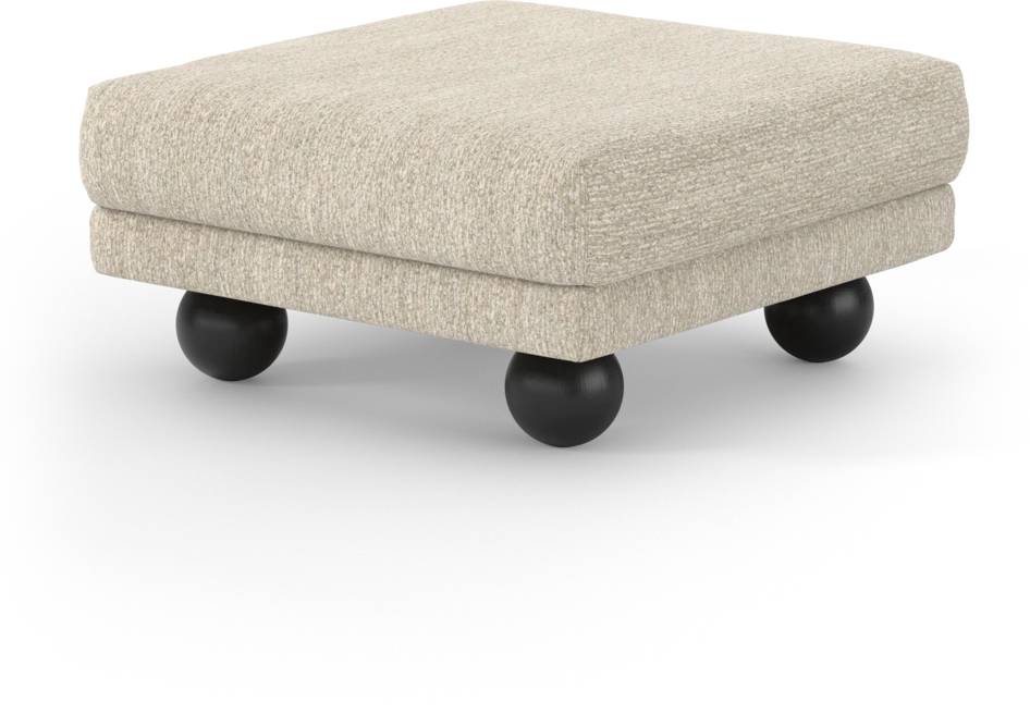 Harper - Fotpall - Beige