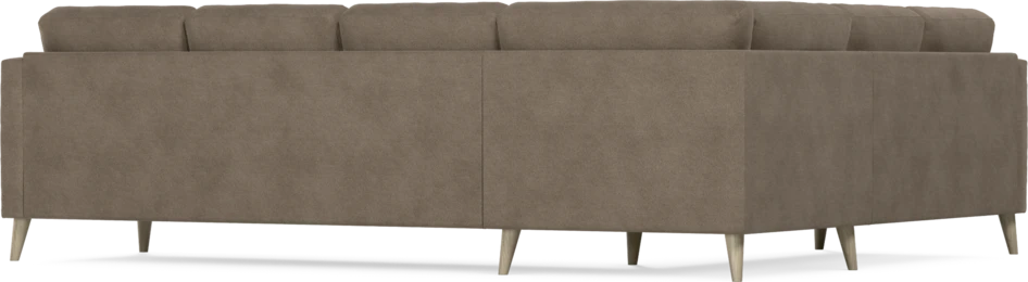 Eden - Hörnsoffa, 2+3-sits - Brun