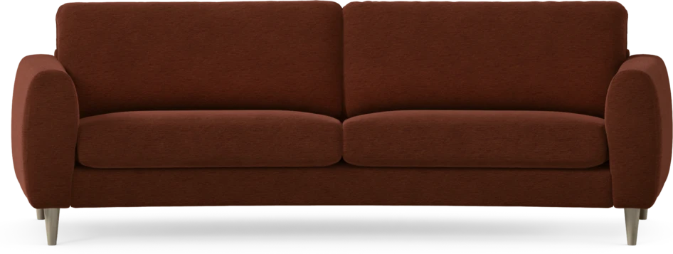 Bridge - 3-sits soffa svängd - Orange