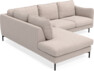 Madison - 2-sits soffa med divan vänster - Beige