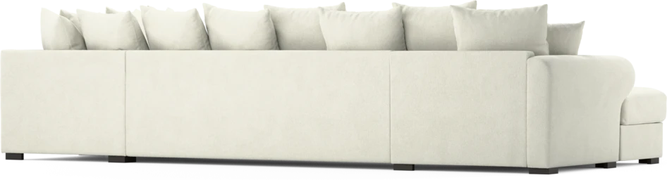 Town - 3-sits soffa med divan höger och schäslong vänster - Vit