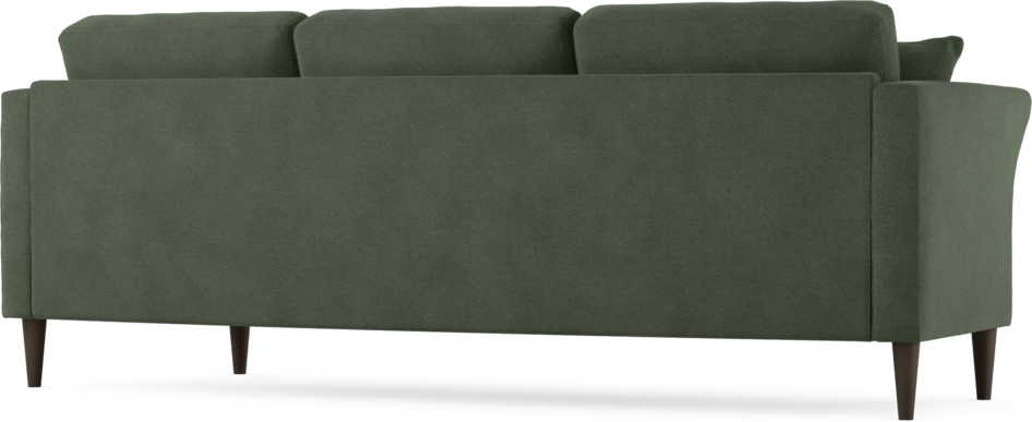 Eden - 3-sits soffa svängd - Grön
