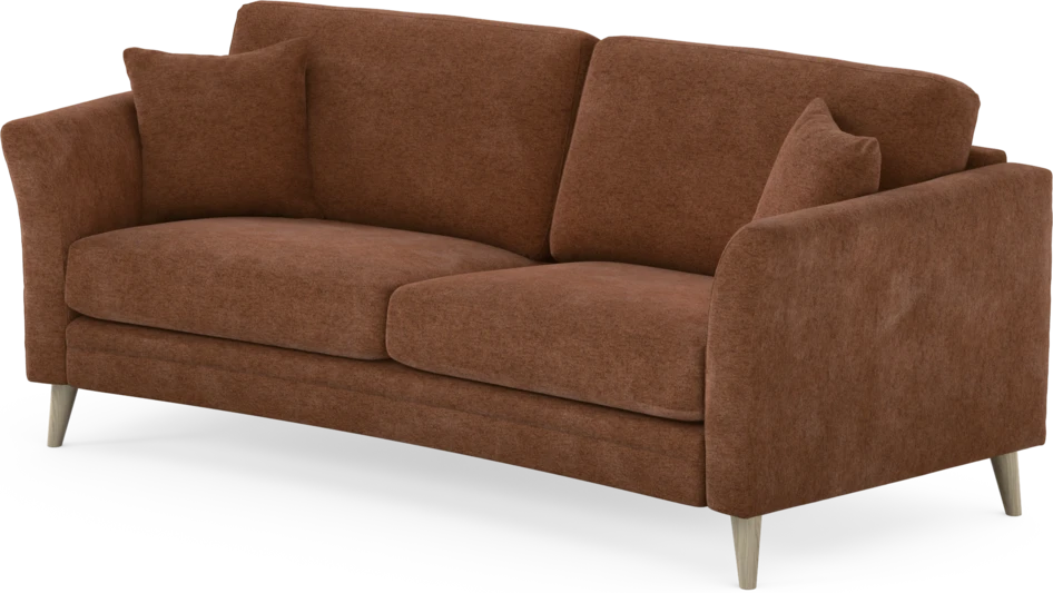 Eden - 2,5-sits soffa svängd - Orange