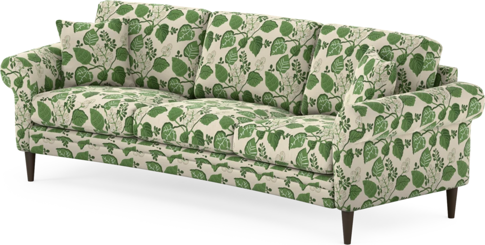 Eden - 3-sits soffa svängd - Flerfärgad