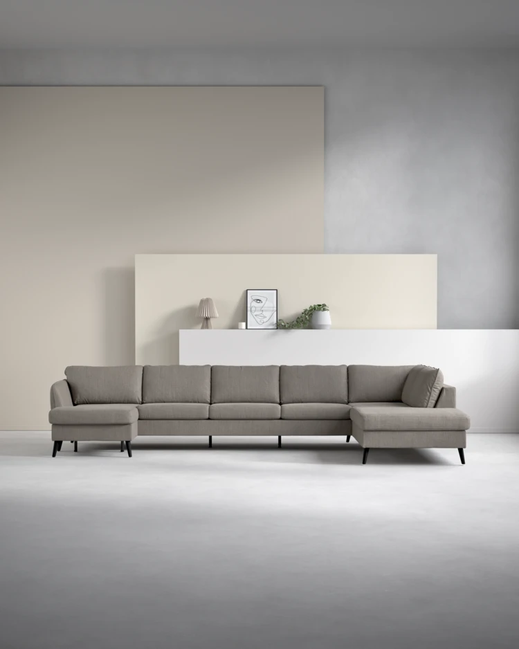 County - 4-sits soffa med schäslong vänster och divan höger - inspiration