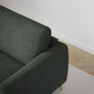 Bridge - Hörnsoffa, 2+3-sits - Grön