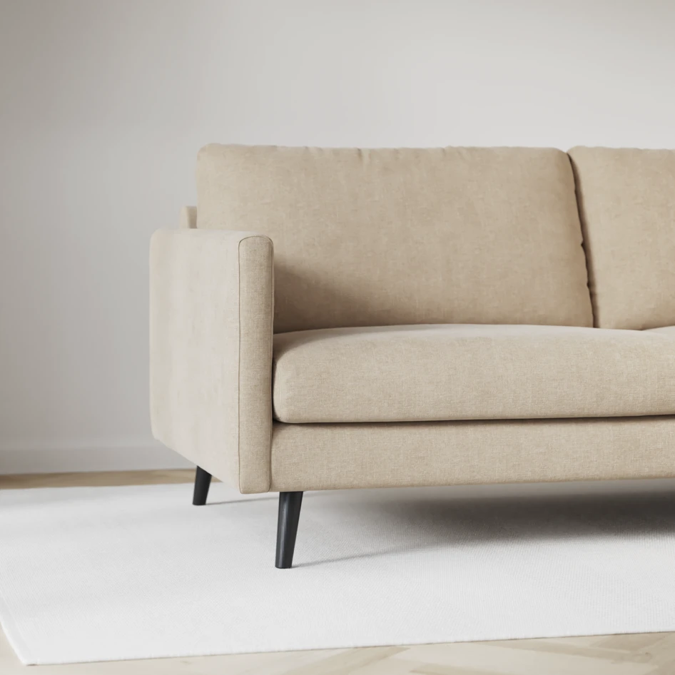 Madison - 2-sits soffa med schäslong vänster - Beige