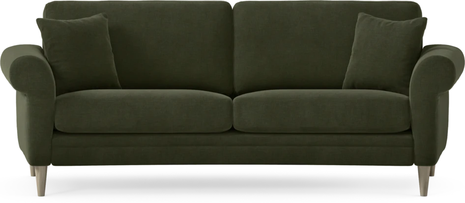 Eden - 2,5-sits soffa svängd - Grön