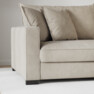 Rossi - 2-sits med armstöd vänster - Beige