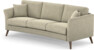 Eden - 3-sits svängd - Beige
