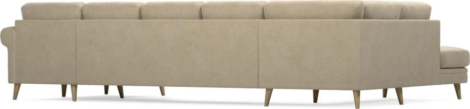 Eden - 3-sits soffa med divan vänster och schäslong höger - Beige