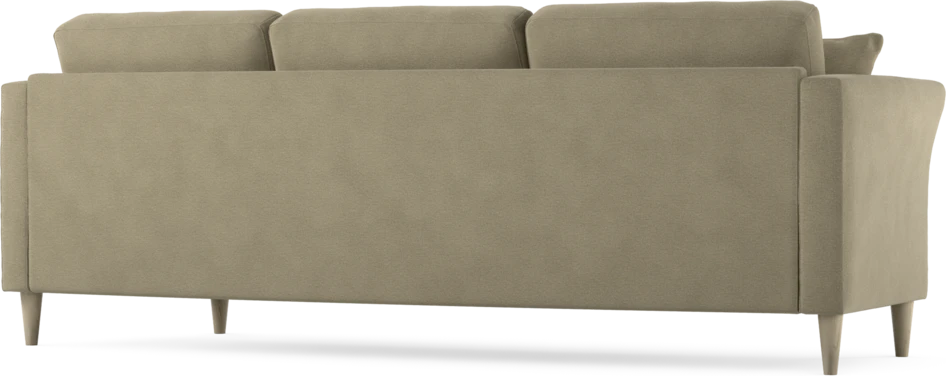Eden - 3-sits soffa svängd - Beige