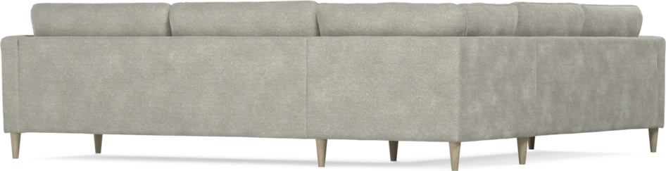 Bridge - Hörnsoffa, 2+3-sits - Grå