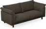 Cherrie - 2,5-sits soffa, fast klädsel - Brun
