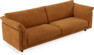 Cherrie - 4-sits soffa, fast klädsel - Orange