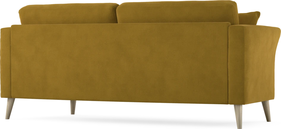 Eden - 2,5-sits soffa svängd - Gul