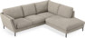 Madison - 2-sits soffa med divan höger - Vit