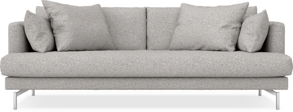 Harper - 3-sits soffa, hel dyna - Vit