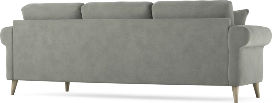 Eden - 3-sits soffa svängd - Grå