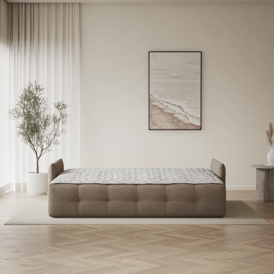 Bella - Bäddsoffa 3-sits - Brun