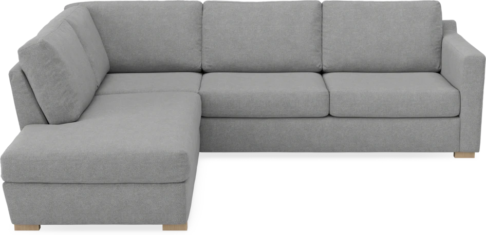 Friday - 2,5-sits soffa med divan vänster - Grå